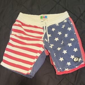 Men's Patriotic Athletic Shorts